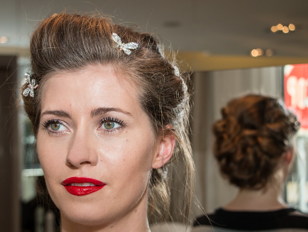 Bridal Makeup Red Lips Vintage Wedding BineLovesLife Bridal Makeup Red Lips Vintage Wedding BineLovesLife