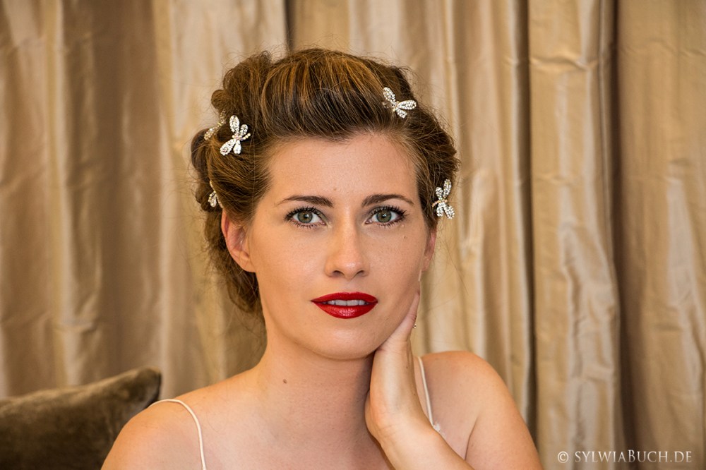 Romantic 40ies inspired Bridal MakeUp BineLovesLife