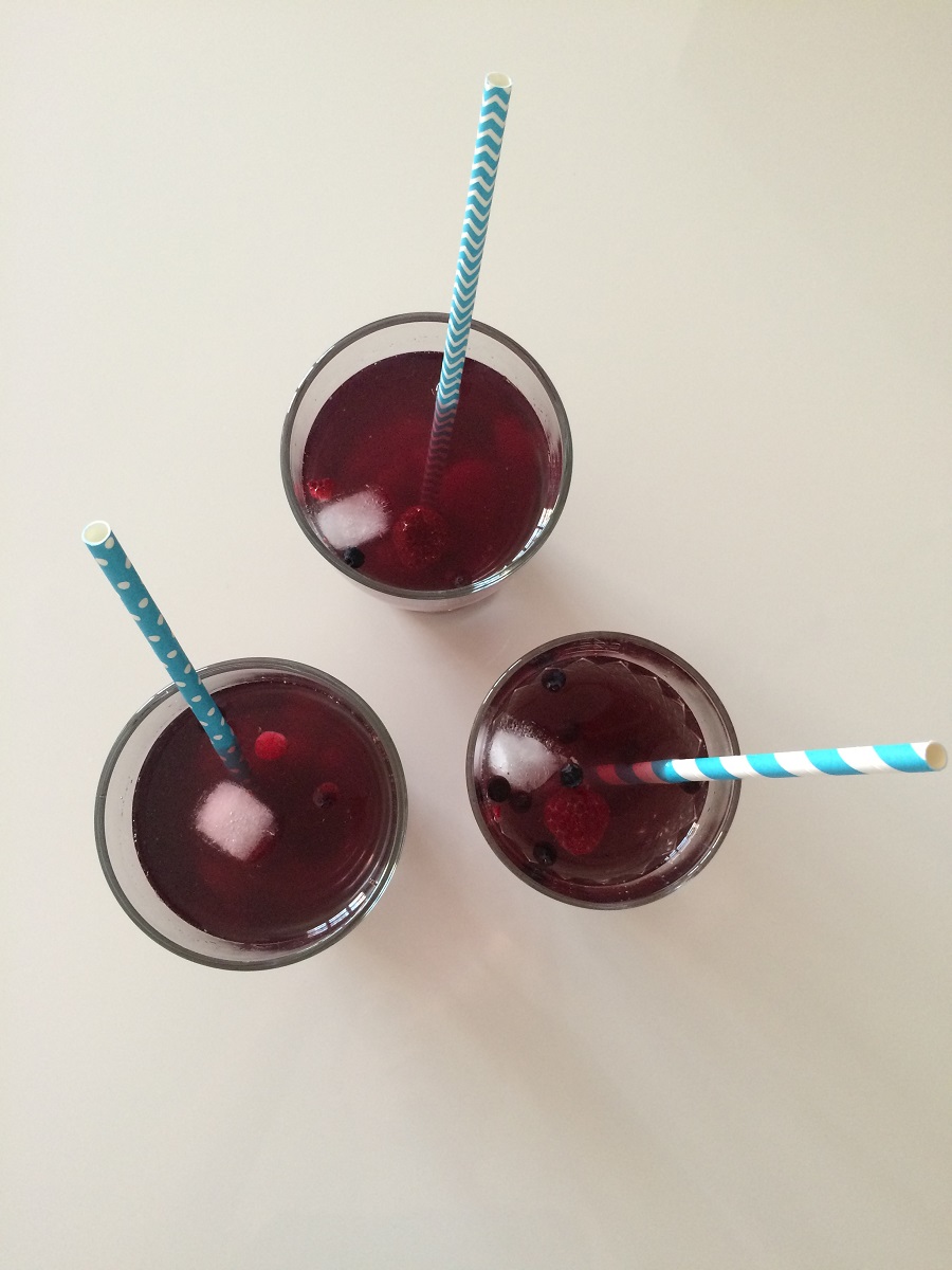 Selbstgemachter Eistee ohne Zucker