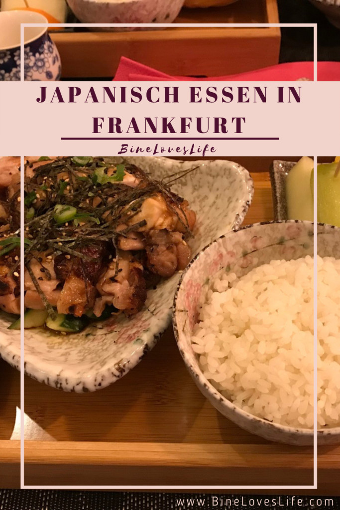 Japanisch essen in Frankfurt BineLovesLife