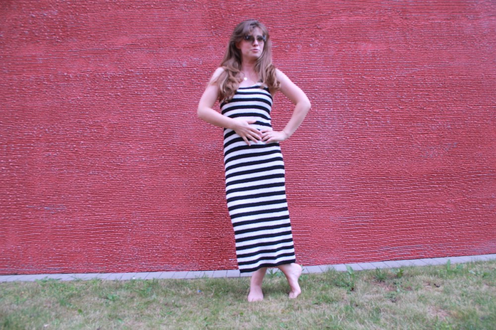 MomStyleGuide Langes Streifenkleid BineLovesLife