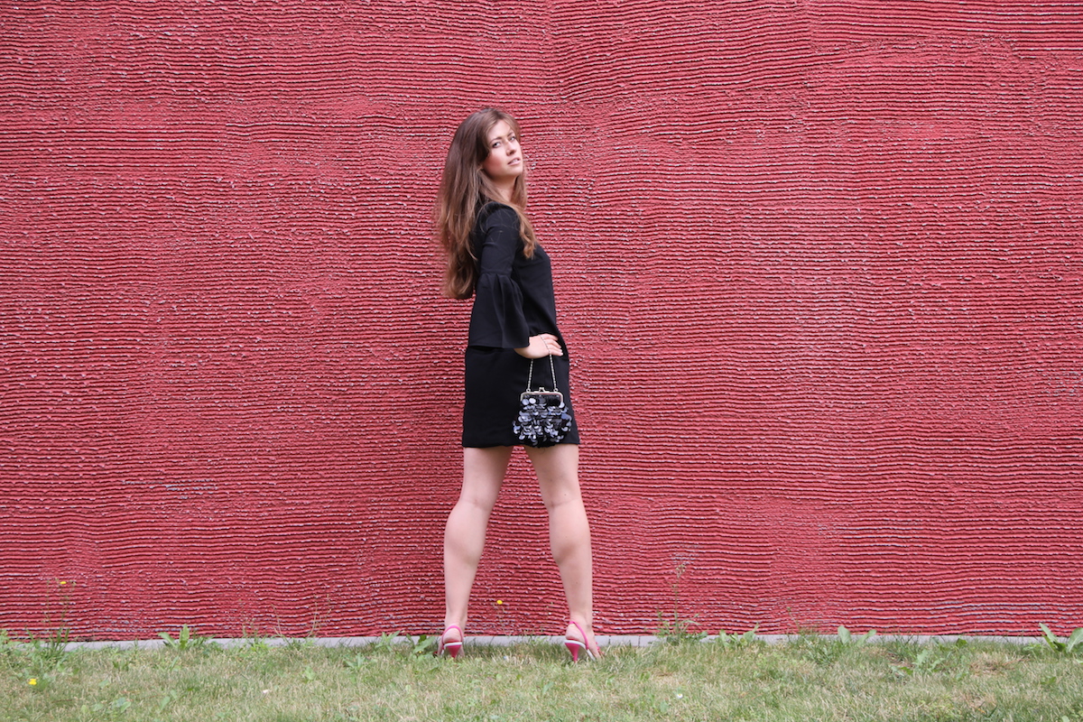 MamaStyleGuide Trompetenärmel Kleid TrendyThursday BineLovesLife