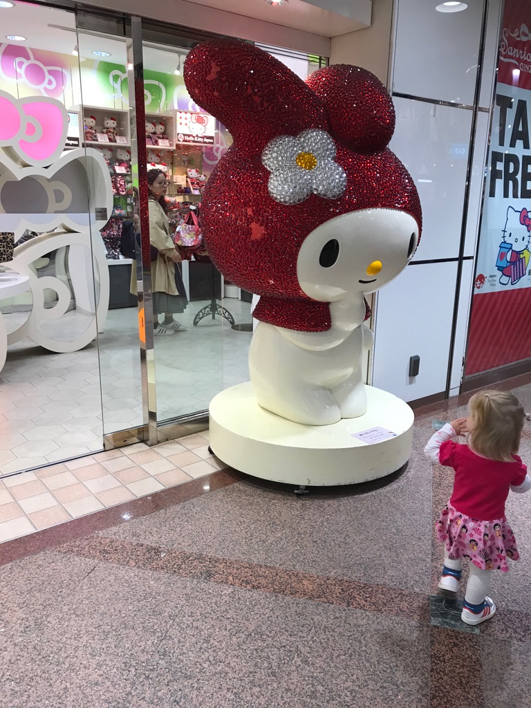 Ankunft Tokyo SanrioWorld BineLovesLife