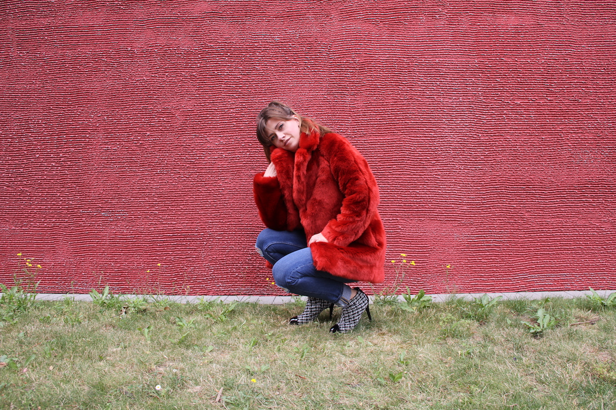 Roter Mantel BineLovesLife