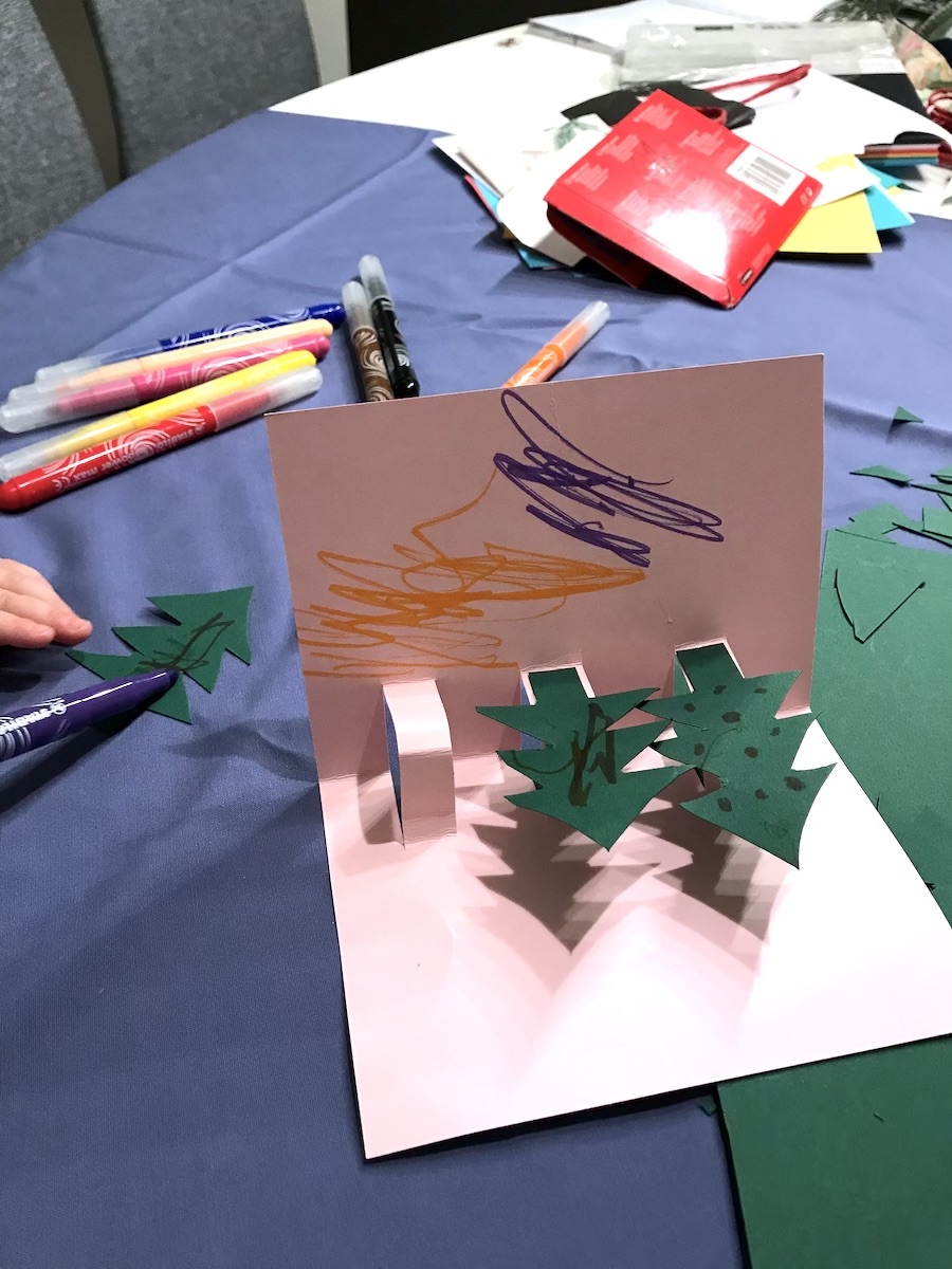 Basteln mit Kindern Grusskarten BineLovesLife