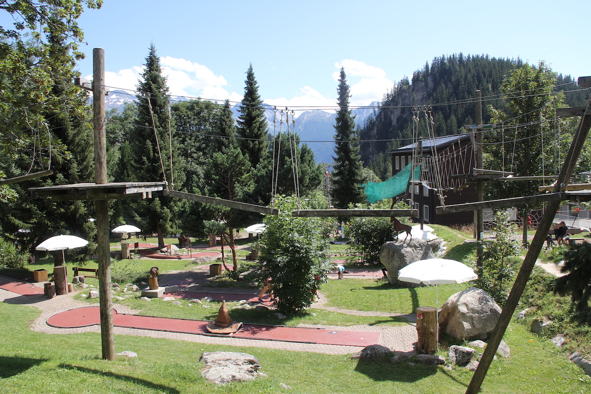 Reka-Feriendorf Blatten-Belalp Klettergarten BineLovesLife