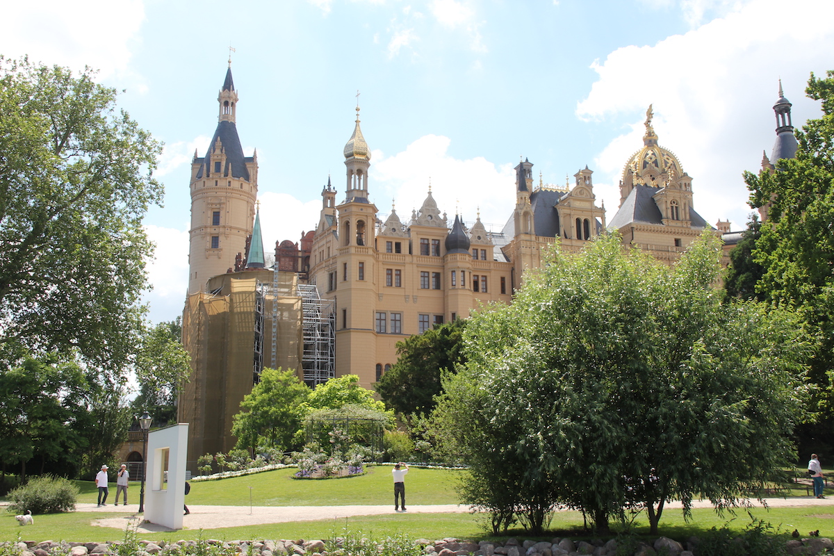 Schloss Schwerin Postkarte BineLovesLife