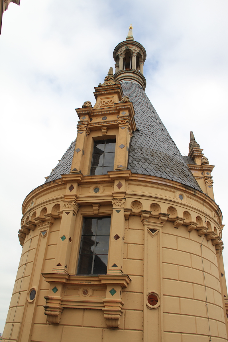 Schloss Schwerin von oben BineLovesLife