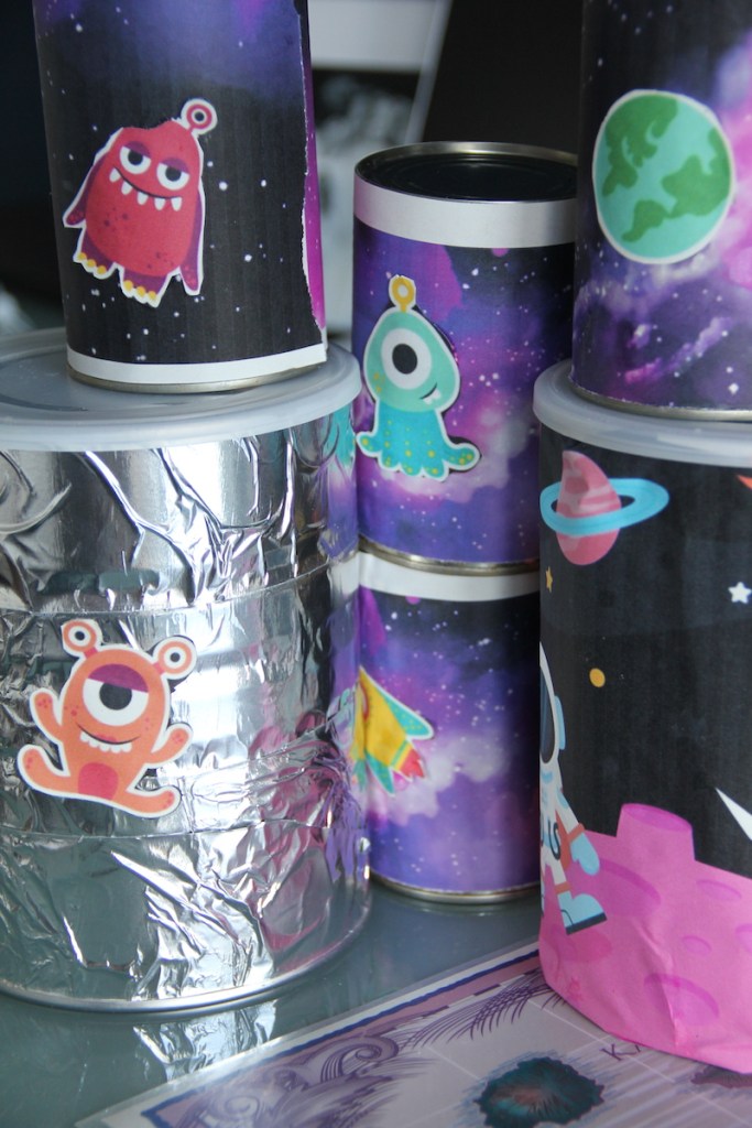 Dosenwerfen Astronauten Geburtstag BineLovesLife