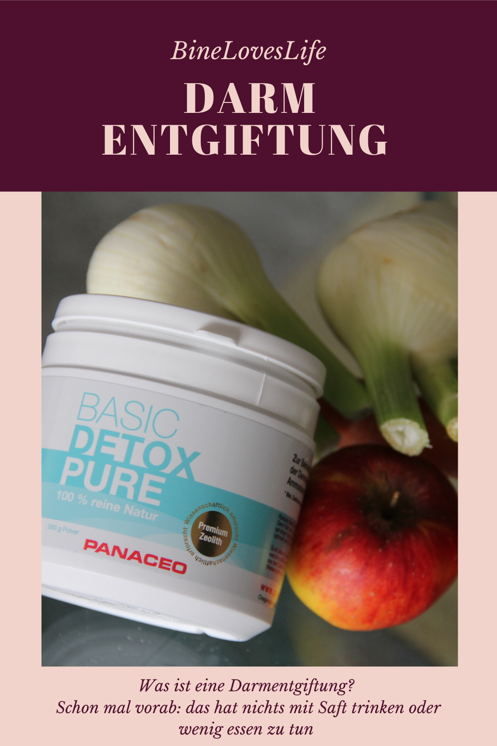 Darmentgiftung Gesundheit von innen BineLovesLife