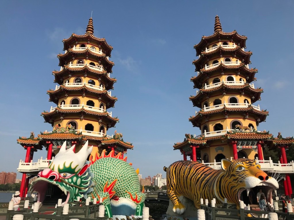 Ausblick aus der Drachenpagode Kaohsiung Taiwan TravelTuesday BineLovesLife