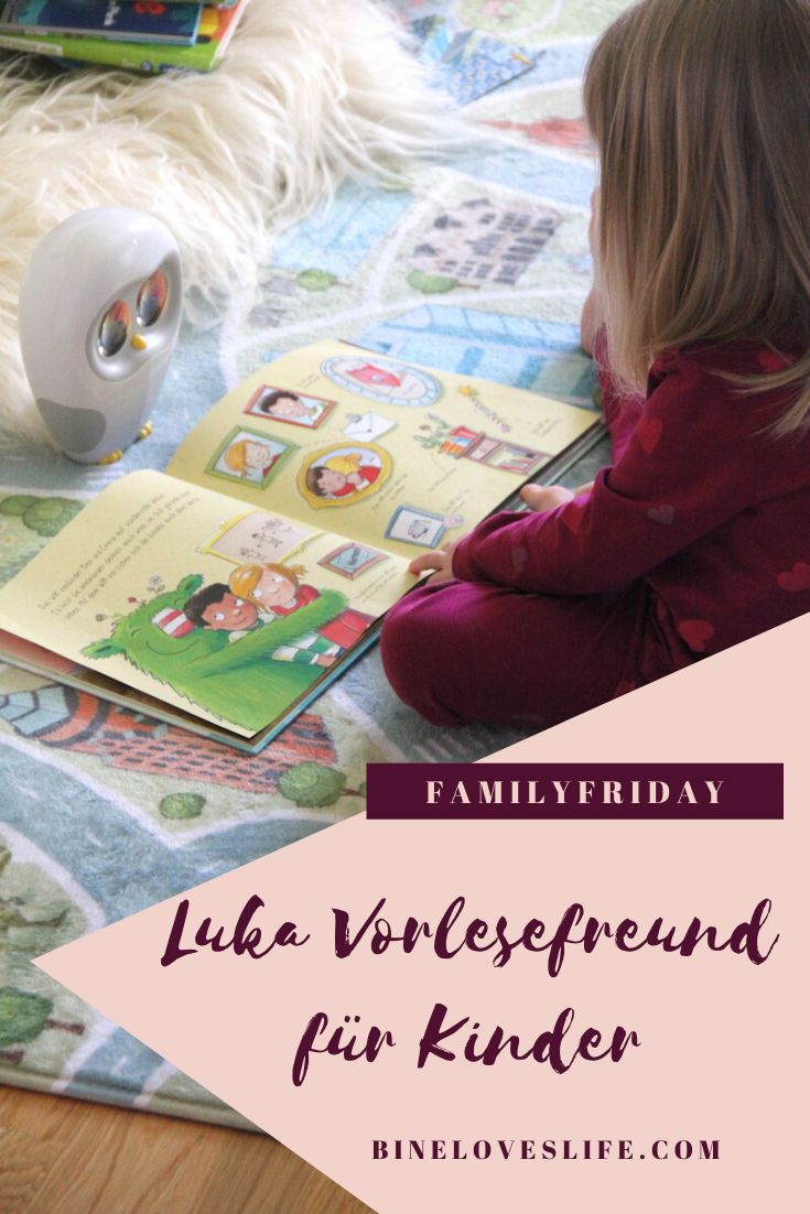 Luka Vorlesefreund für Kinder BineLovesLife