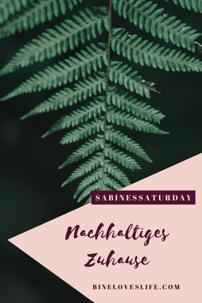 Nachhaltiges Zuhause BineLovesLife