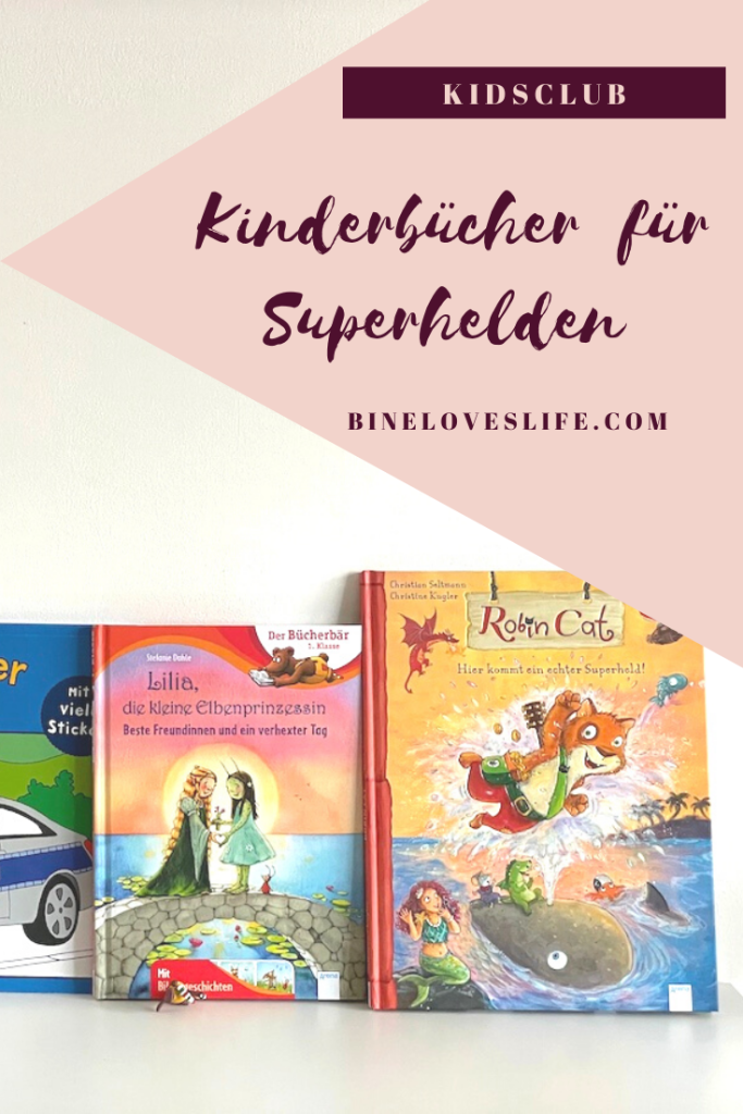 Kinderbücher für Superhelden Pin BineLovesLife