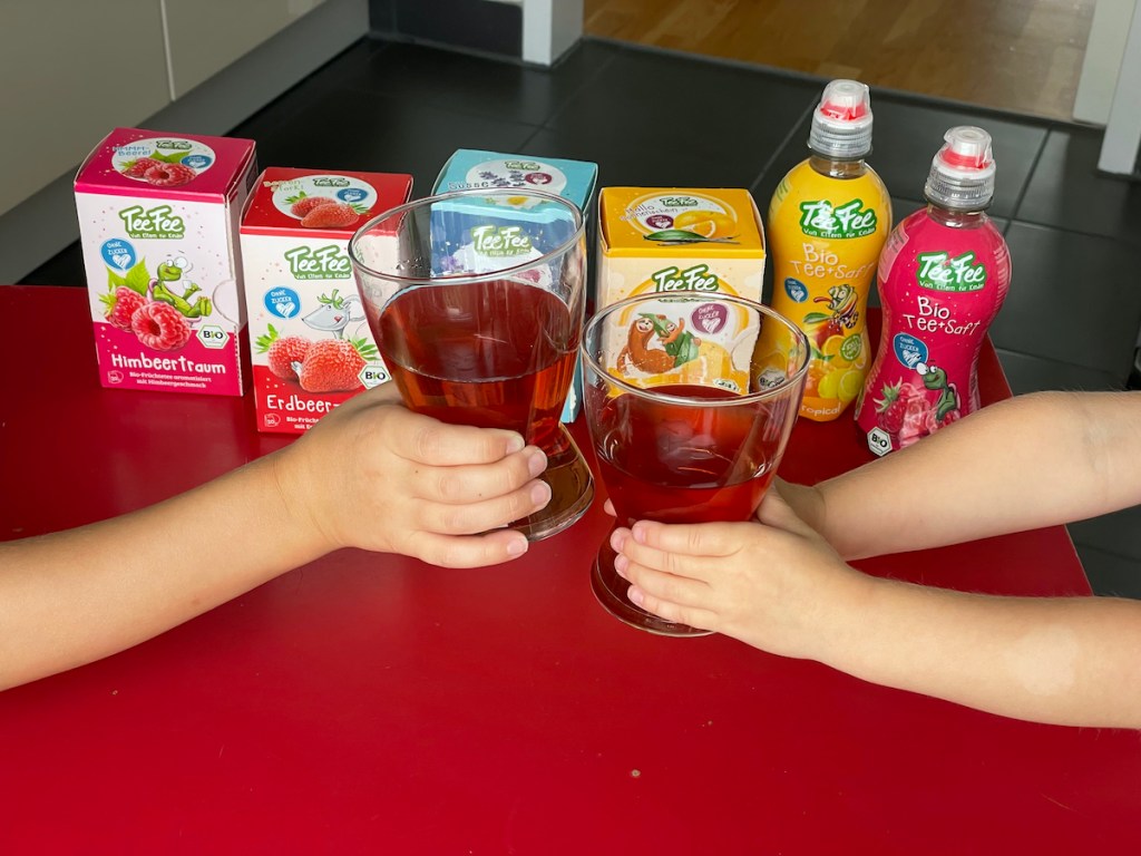 TeeFee BioTee und Saft für Kinder BineLovesLife