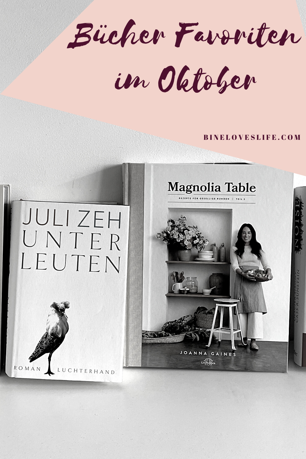 Bücher Favoriten im Oktober BineLovesLife 2