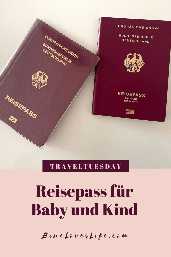 Kinderreisepass BinesLovesLife