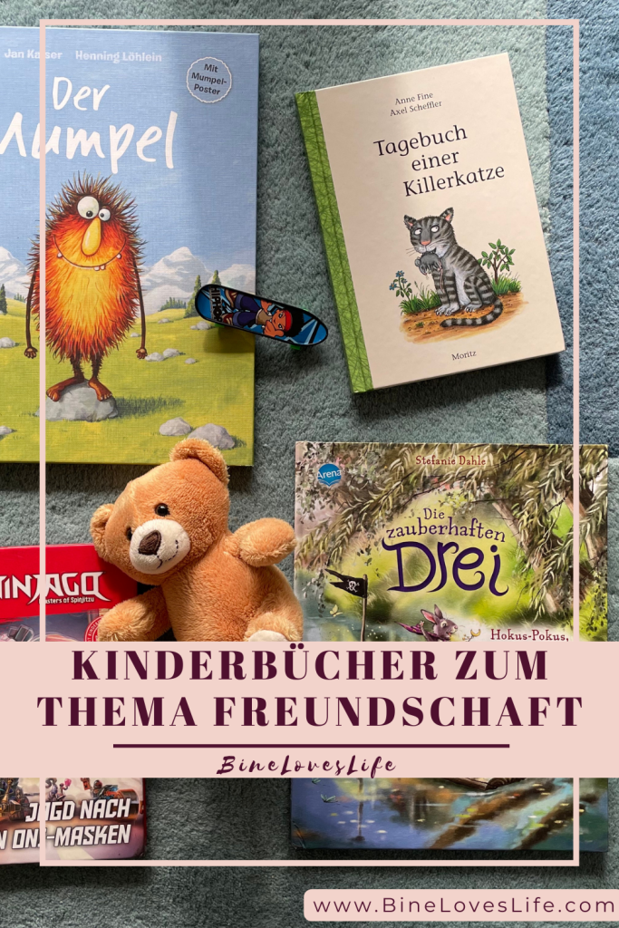 Kinderbücher zum Thema Freundschaft BineLovesLife Pin